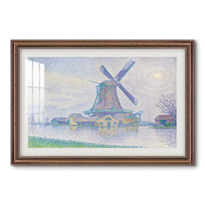 Moulin d'Edam, 1896 - Paul Signac - Estampe encadrée sur mesure