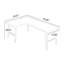 Bureau en bois de pin massif en forme de L brun noyer-1378908218
