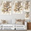 Fleur beige simple IV - art mural sur toile florale-1447262809-1447262811