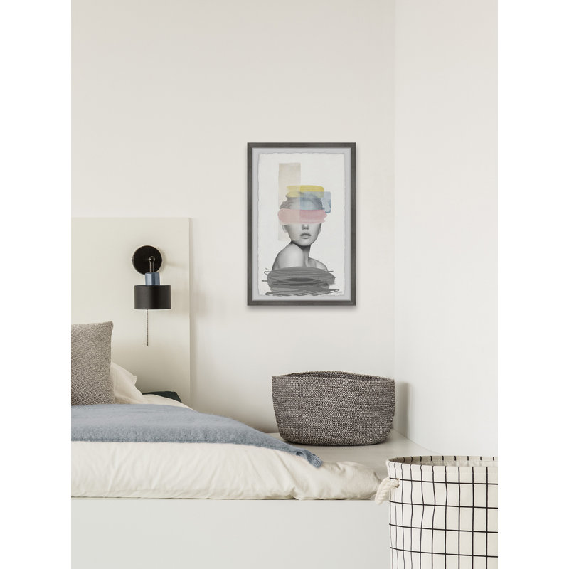 The Muse - Single Picture Frame Painting, 61 cm H x 41 cm W