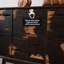 Buffet de salon de style Wabi-Sabi