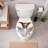 Elongated Toilet Seat Dog Jack Russel
