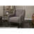 100 % polyester gris est en rupture de stock