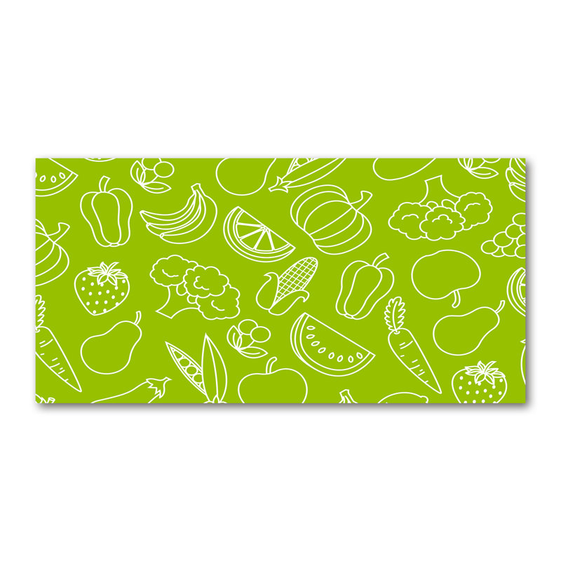 50cm W x 100cm L Glass Peel and Stick Panel