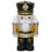 Black And Gold Nutcracker With Led Lights