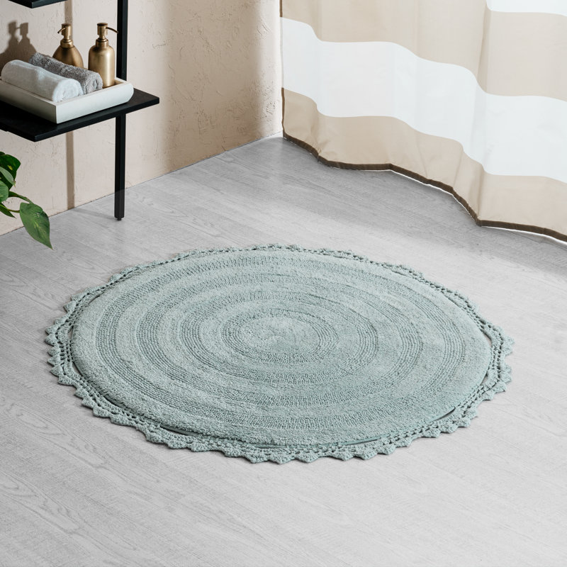 Tapis pour salle de bain Aridatha, Arctique, L 36 po x L 36 po