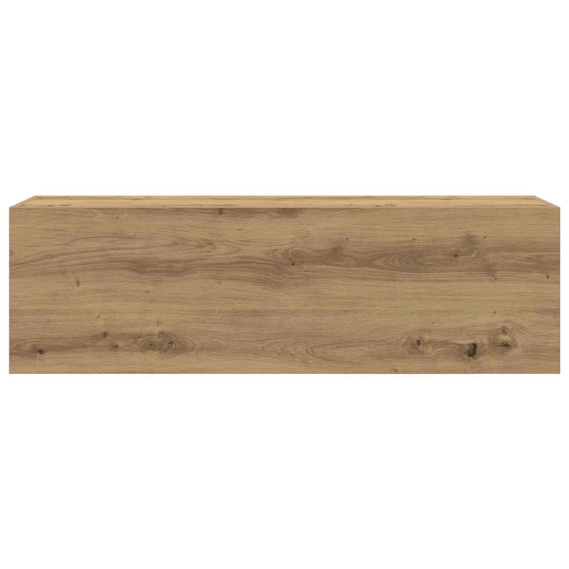 Bathroom Wall Cabinet, 11.8"H x 9.8"W x 39.4"L , Artisan Oak