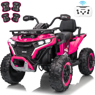 24V Kids Big ATV Quad - 2-Seater 4WD, 800W Powerful Motor, Parent Remote Control, for Ages 3-8