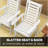 Outdoor Rocking Chair Set,2 Pieces Outdoor Rocking Chairs-741714940