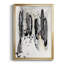 Gray Scribbles I, reproduction encadrée de qualité supérieure - prête à être accrochée-88102265-88102268