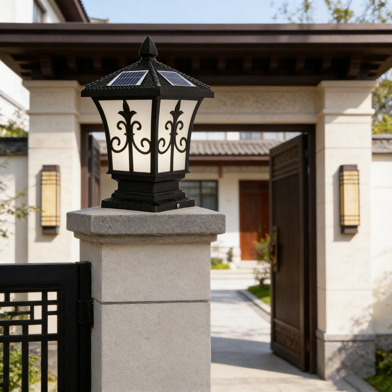 Luminaire d'extérieur 17 po H