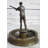 Netter Hunter Rifle Gun Ashtray Figurine