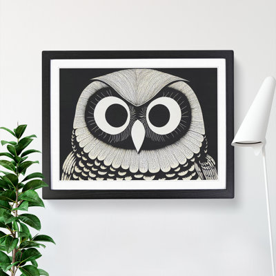 XH1022-9465X Unique Owl Art Vol.2 - Single Picture Frame Print