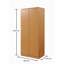 Deanda 2 Door Manufactured Wood Wardrobe-33630663