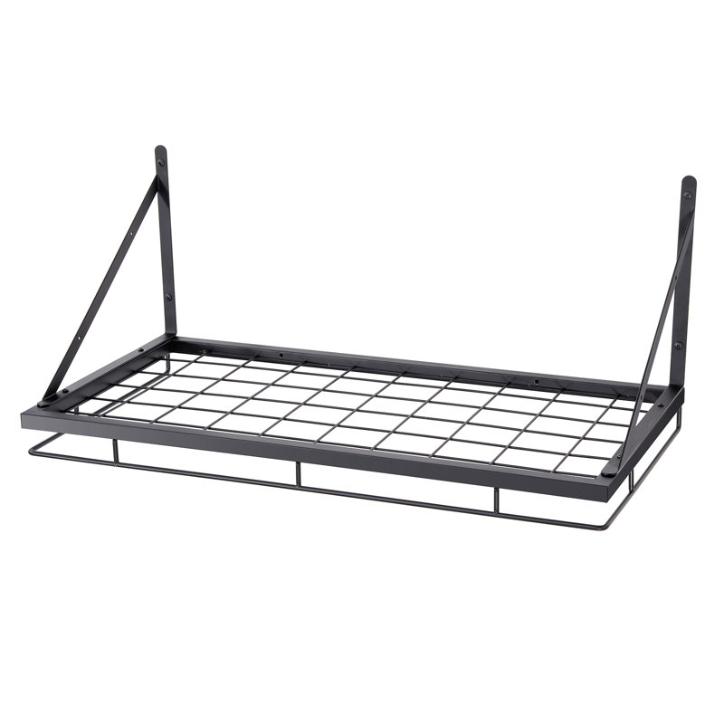 Steel Rectangle Wall Mounted Pot Rack