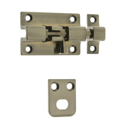 Solid Brass Security Barrel Bolt