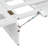Full Size Murphy Bed With Large Drawers,White-1745128426