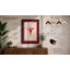 Suspended Fuchsia Botanical - Framed Print-1814432358-1814432355