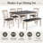 Weldy 6 - Person Dining Set-1246539952