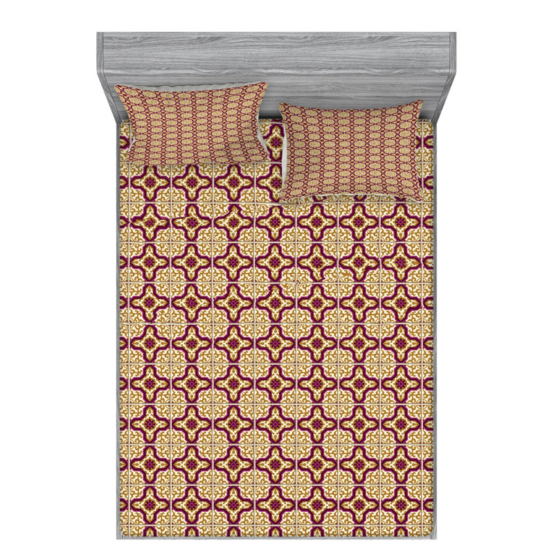 Microfiber Sheet Set, Full Sheet Set with Fitted Sheet