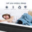 Matelas pleine grandeur hybride avec ressorts ensachés individuellement, fermeté moyenne pour un confort et un soutien optimaux dans diverses positions de sommeil-73120775-73120772