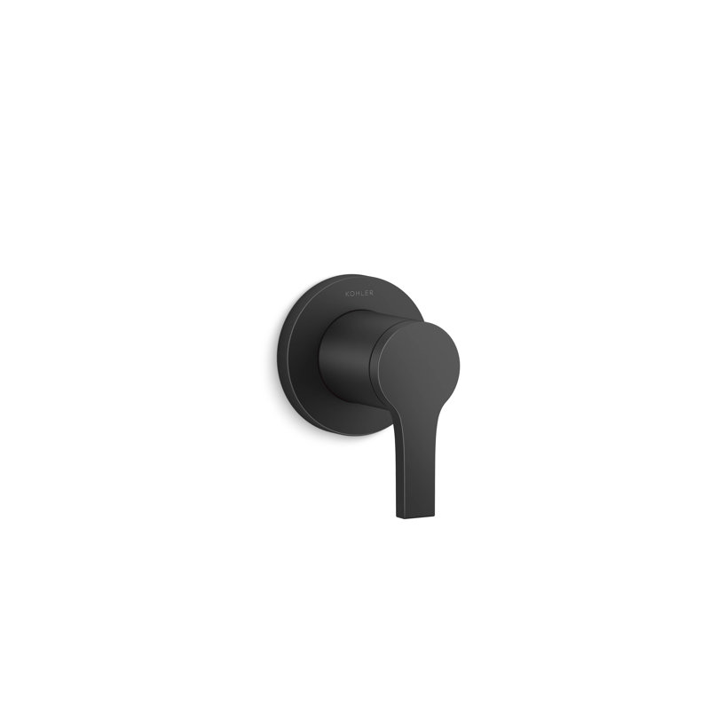 Elate Mastershower Transfer Valve Trim, Matte Black