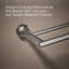 Purist® Double 24" Wall Mounted Towel Bar-1265809523