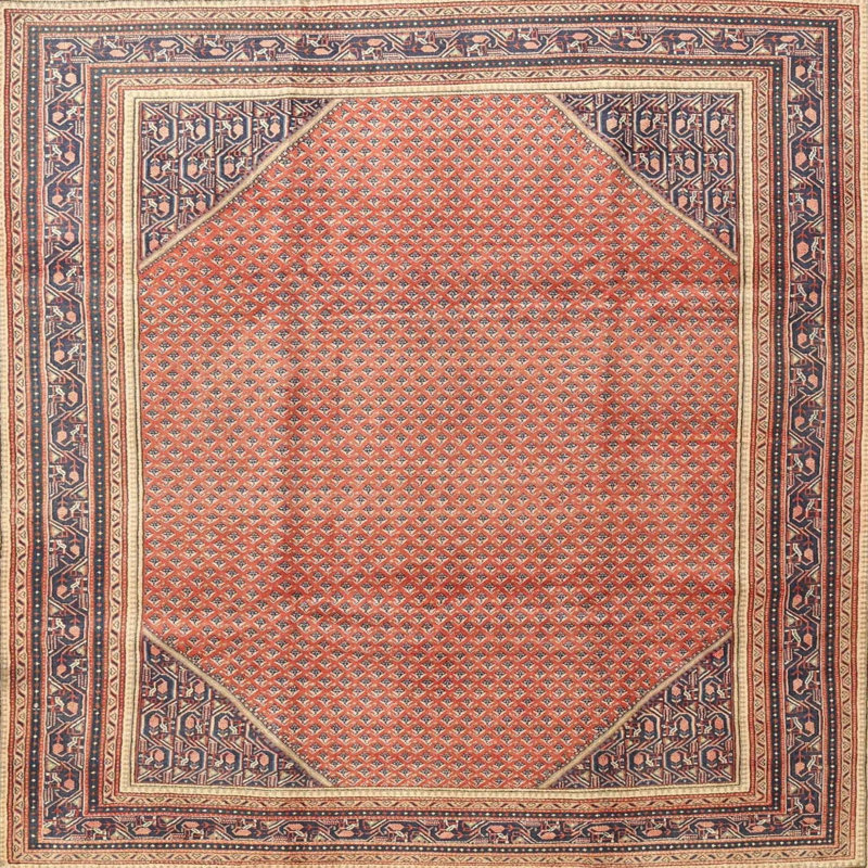 Oriental Indoor Rug, Round 5'