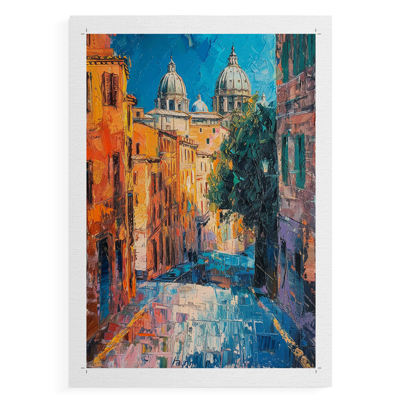 Paysages, série CCGLII - Impression sur toile seulement - NON-CADRE, H 36 po x l 24 po