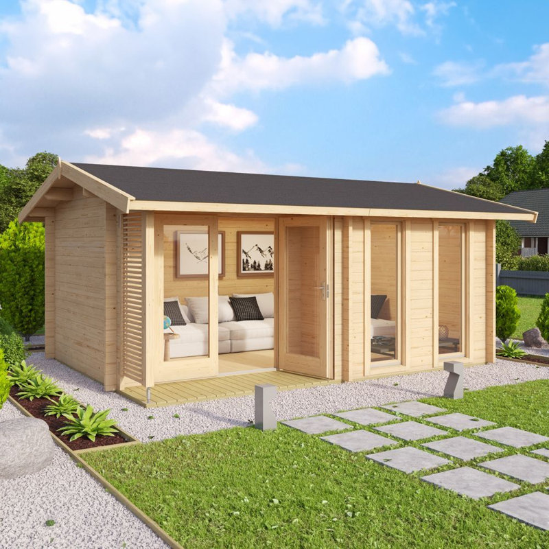 Bryttney 14 x 10 Ft. Log Cabin