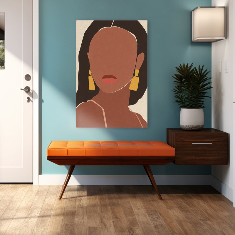 Moderne et contemporain Sun Kissed II, H 48 po x l 32 po