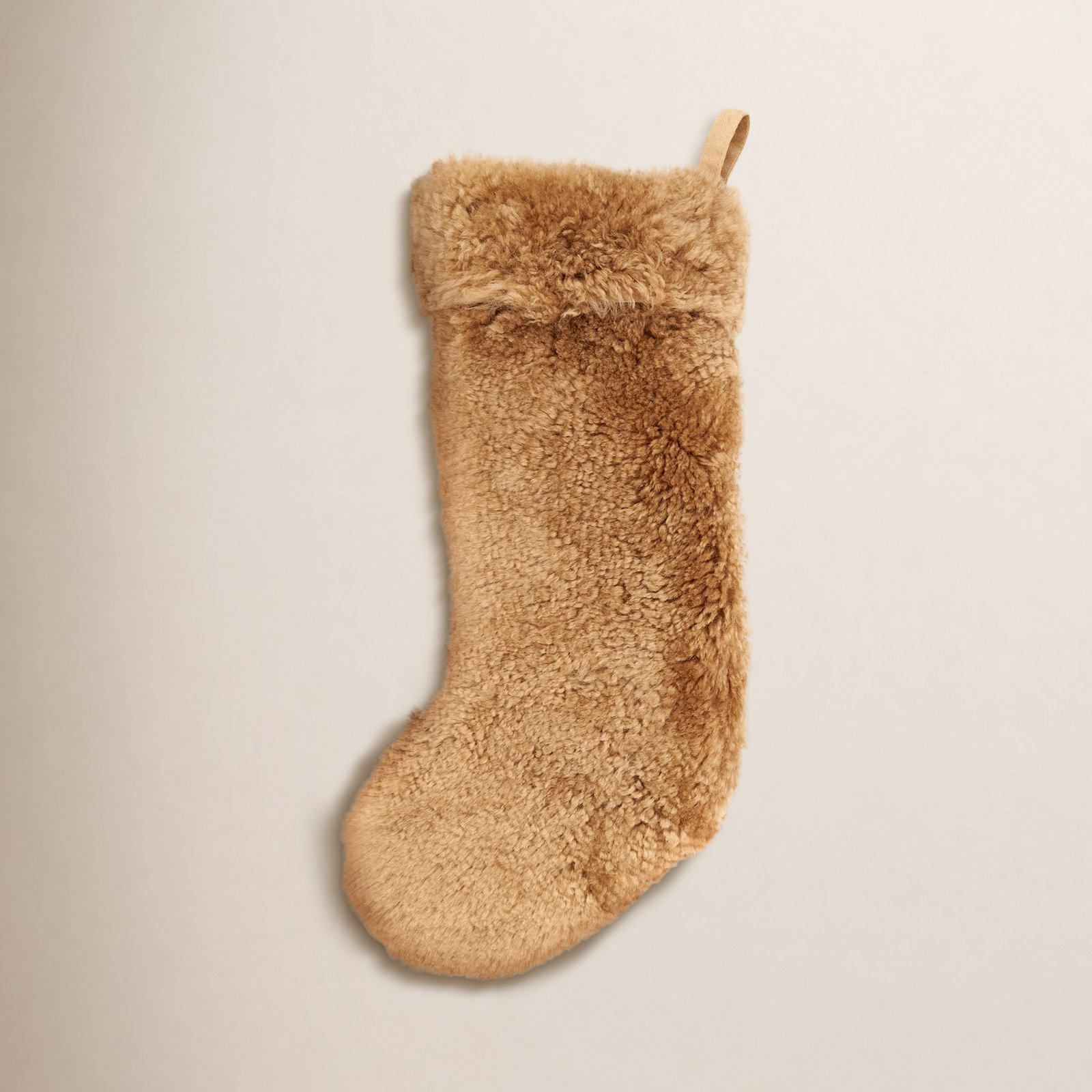 Cozy Delight Lamb Stocking, Oatmeal
