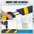 VEVOR Rubber 72'' L Threshold Ramp