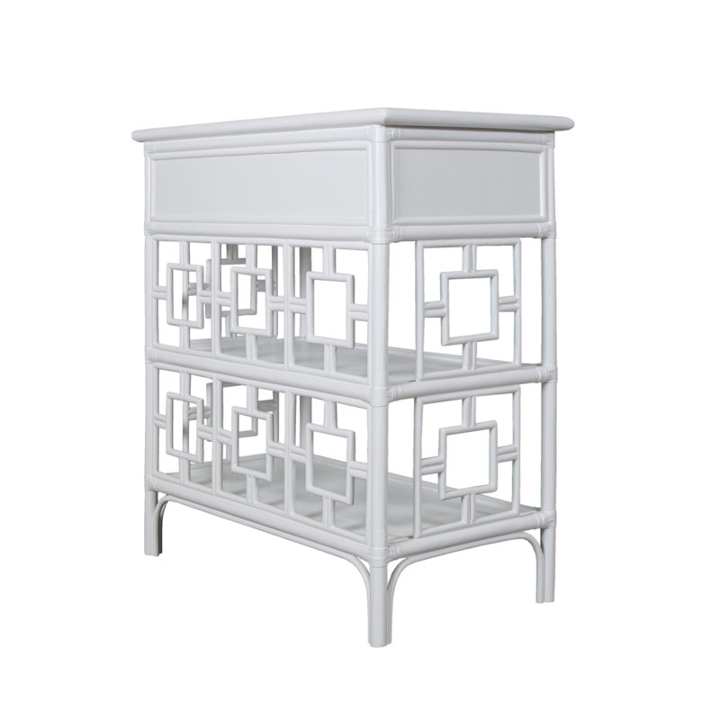 Sobe End Table, Bright White