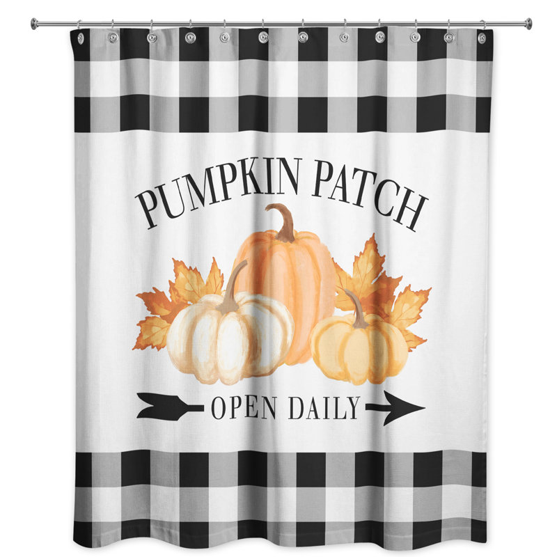 Gingham Shower Curtain