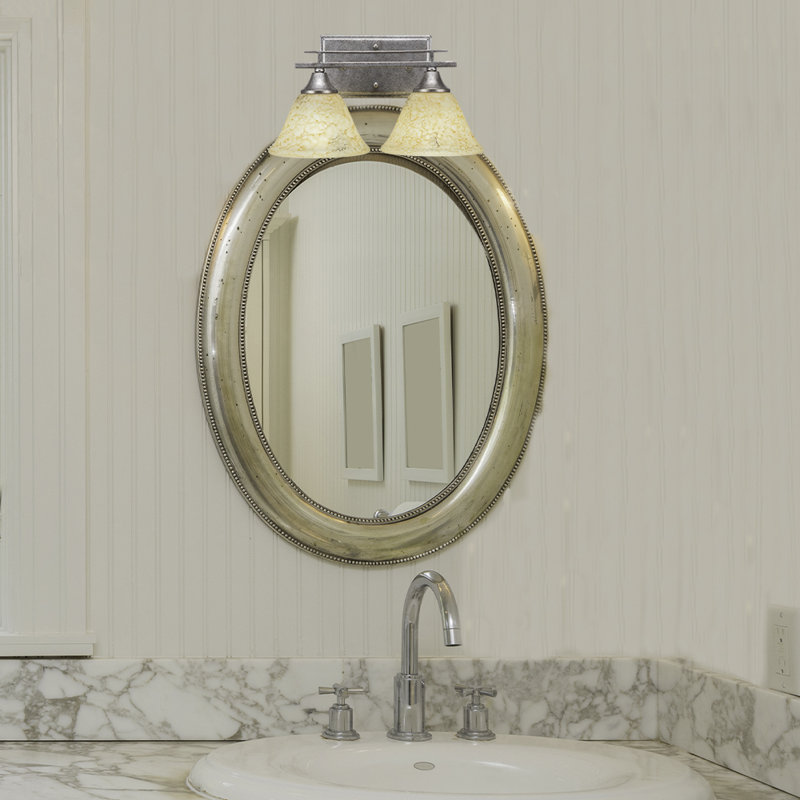 Uptowne 2 Light Bath Bar, Italian Marble