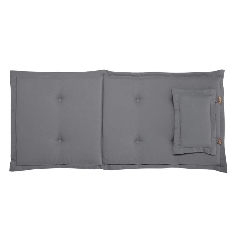 Maui Outdoor Seat/Back Cushion, 2, Graphite Grey