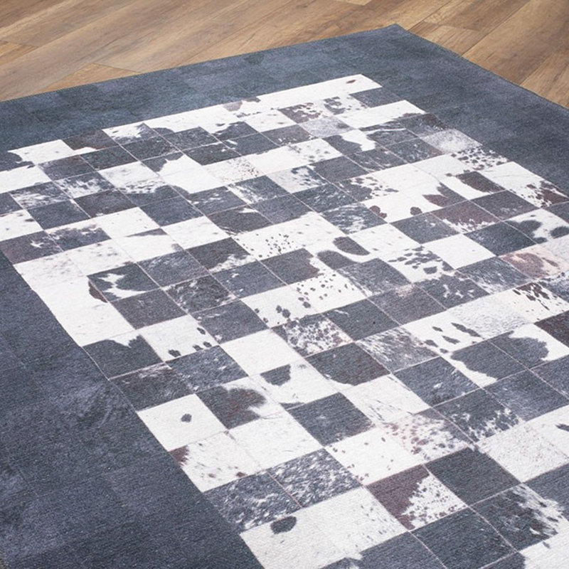 Premium 100% Polyester Area Rug, 6.9 x 10.2 ft | 1850 g/m², 0.2 in Pile Height | Recycled Poly Cotton Underside | Machine Washable at 30°C | Soft, Durable, Eco-Friendly Design for Modern Living Spaces