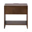 Table d'appoint avec rangement en bois de manguier Mezzeta
