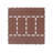 H Style 12 Inch Balcony Deck Tiles-124010498