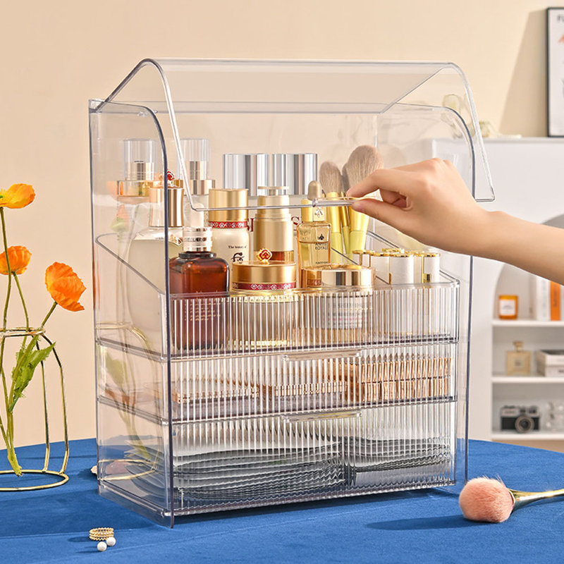 Deo Plastic Makeup Organizer