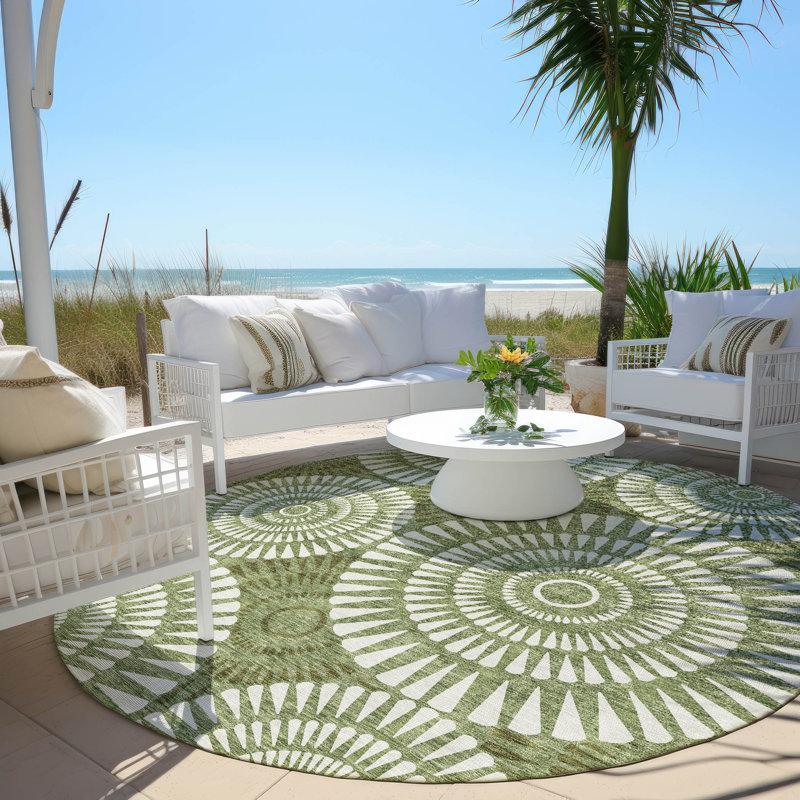  Corrisa Area Rug, Round 8'