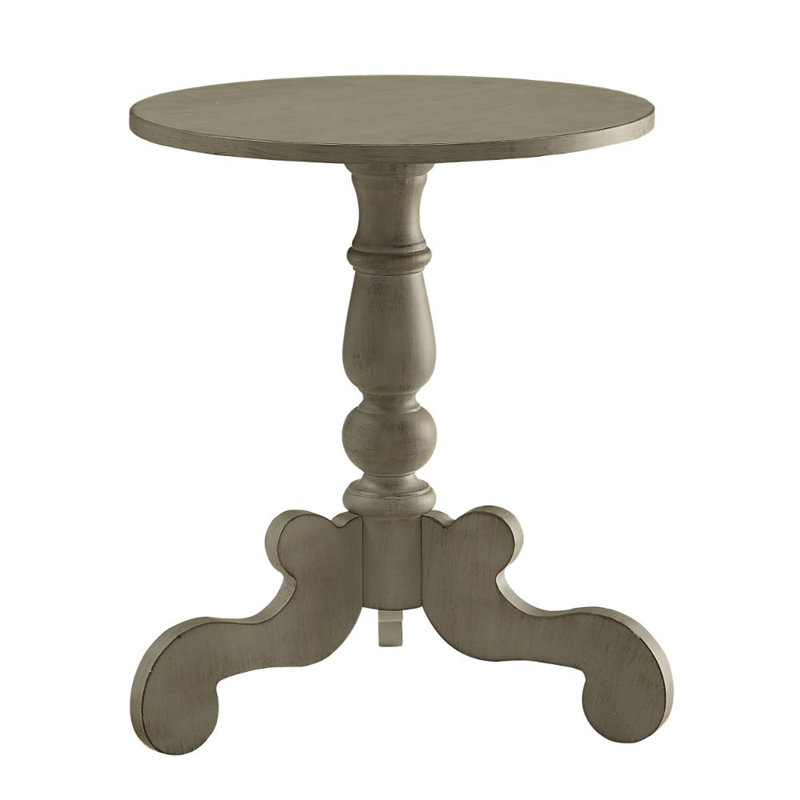 End Table, Light Gray