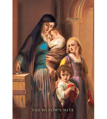 The Widow's Mite Graphic Art
