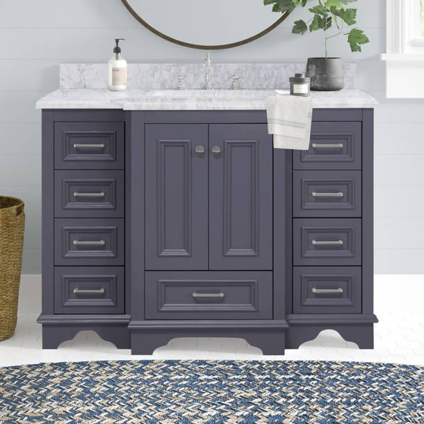 Lark Manor Loughlam 60'' Single Bathroom Vanity with Top & Reviews ...