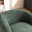 Fauteuil demi-tonneau pivotant rembourré Munehito-986386222