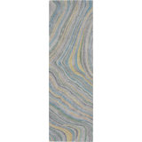 Rapids Hand Tufted PET Indoor/Outdoor Rug in Gray/Multi