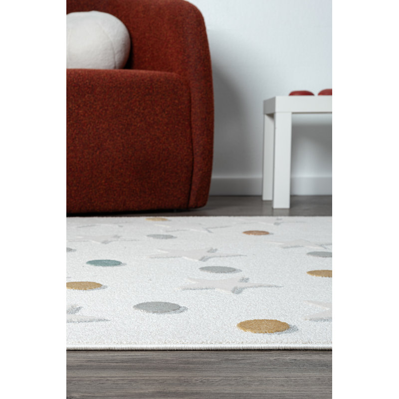 Vruyr Machine Made 52.36cm X 74.8cm Indoor / Outdoor Area Rug