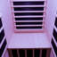 Sauna infrarouge avec cinq plaques chauffantes