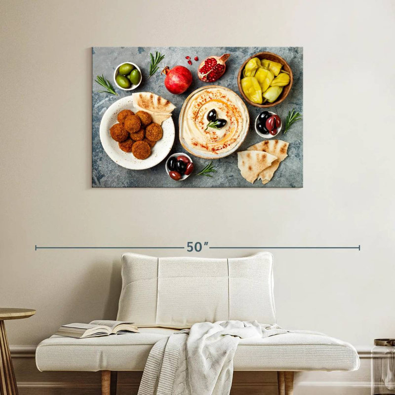 Yarlin, cuisine traditionnelle arabe, H 26 po x l 39 po